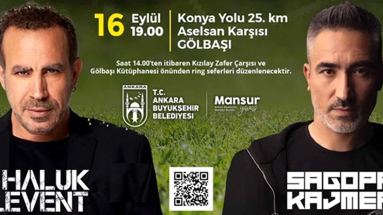 Ankara BAKAP Tarım Kampüsü ve Rekreasyon Alanı Ücretsiz Konser İle Açılıyor! Levent Yüksel ve Sagopa Kajmer Konseri Ne Zaman?