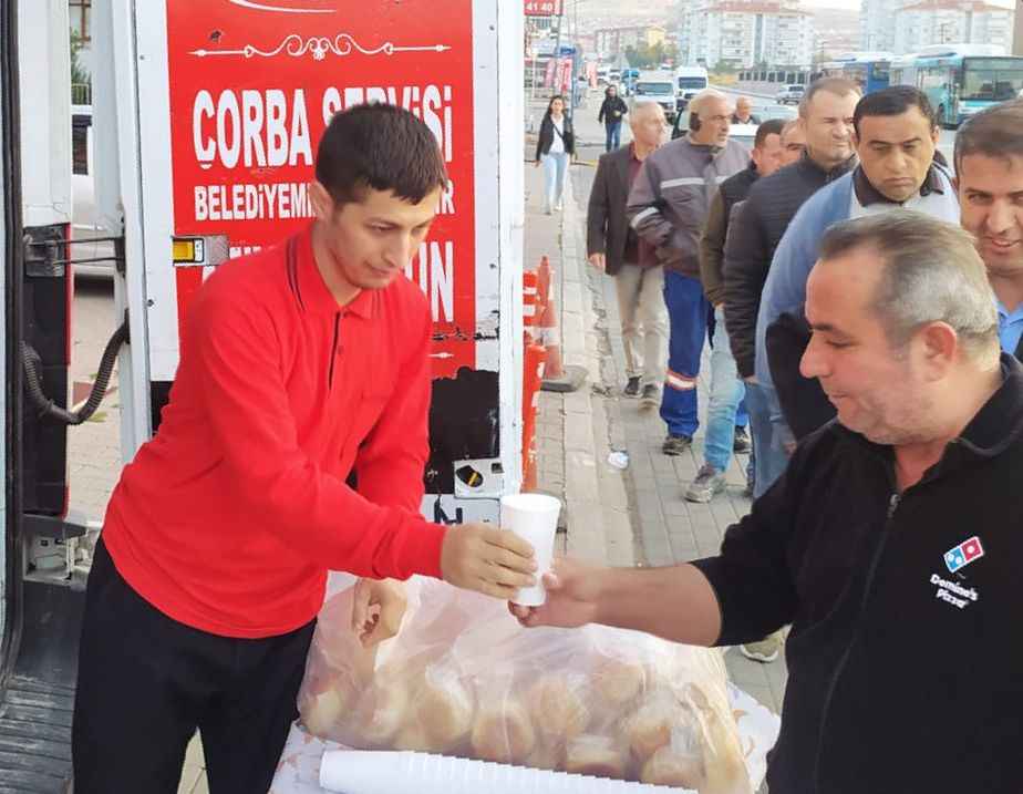 Ankara Haber: Sincan’da Vatandaş Sıcak Çorba İle Güne Başlıyor
