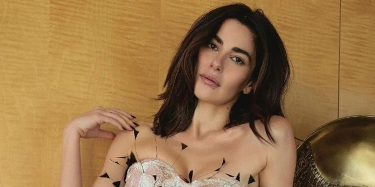 Şahane Hayatım'ın Melisa'sı Nesrin Cavadzade Instagram'ı ayağa kaldırdı! Derin göğüs dekolteli beyaz takımı ile nefes kesti