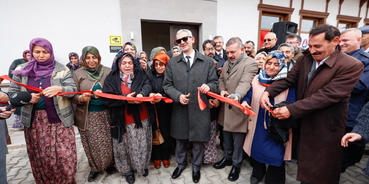 Sincan Belediyesinden Ücret Mahallesine Yeni Konak!