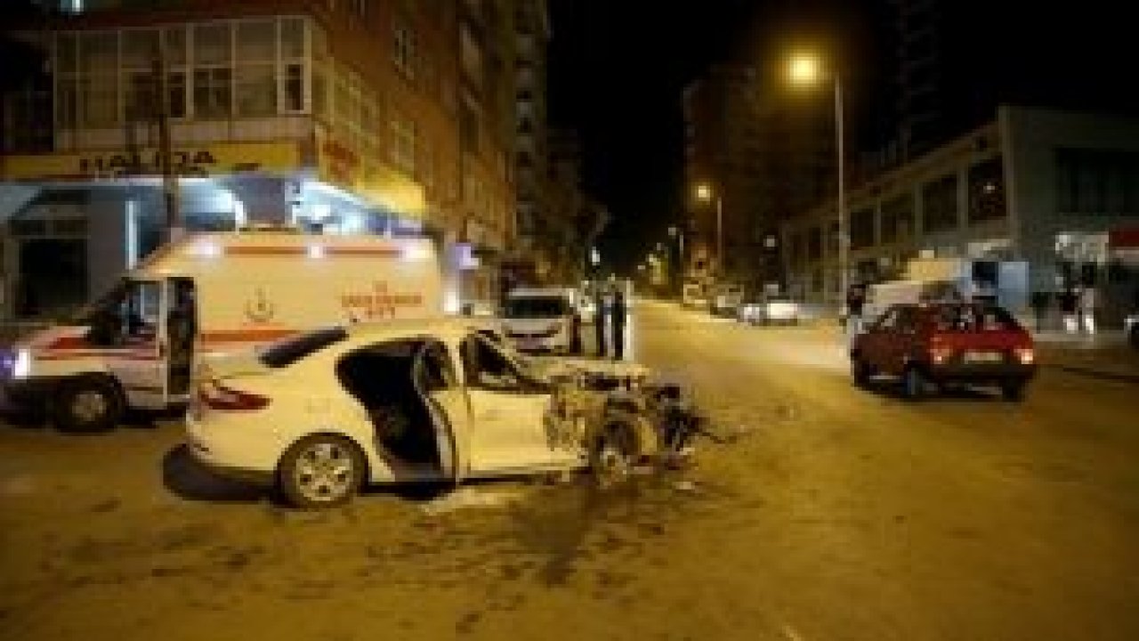 Ankara Yenimahalle'de trafik kazası! 6 yaralı!