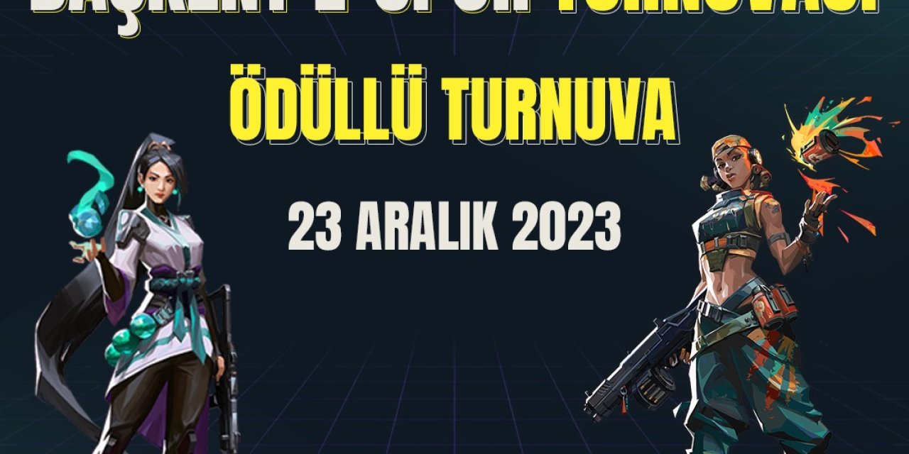 Ankara Büyükşehir Belediyesi Valorant E-spor Turnunasına Ev Sahipliği Yapacak