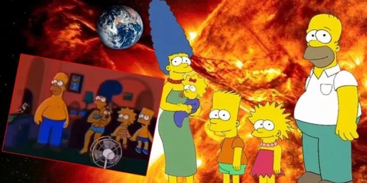 Güneş Fırtınası Kehaneti! Simpsonlar Yine Gündem Oldu! Yeni Yıl Sahnesi Merak Uyandırdı…