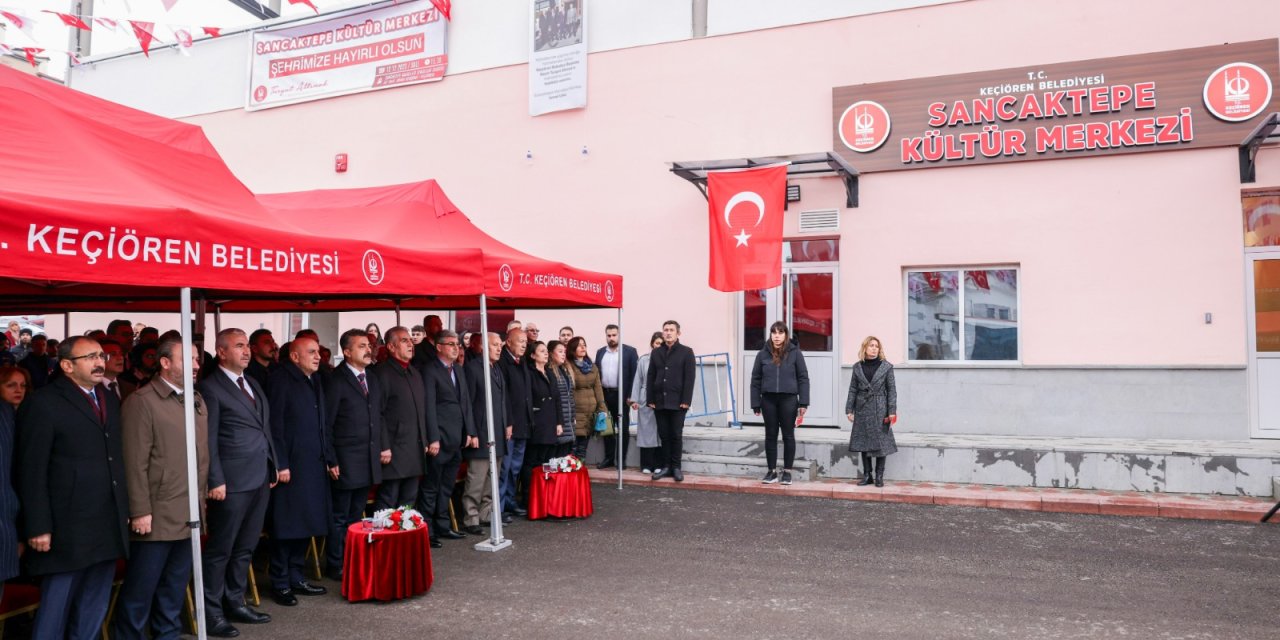 Sancaktepe Kültür Merkezi'nin Açılışı Gerçekleştirildi