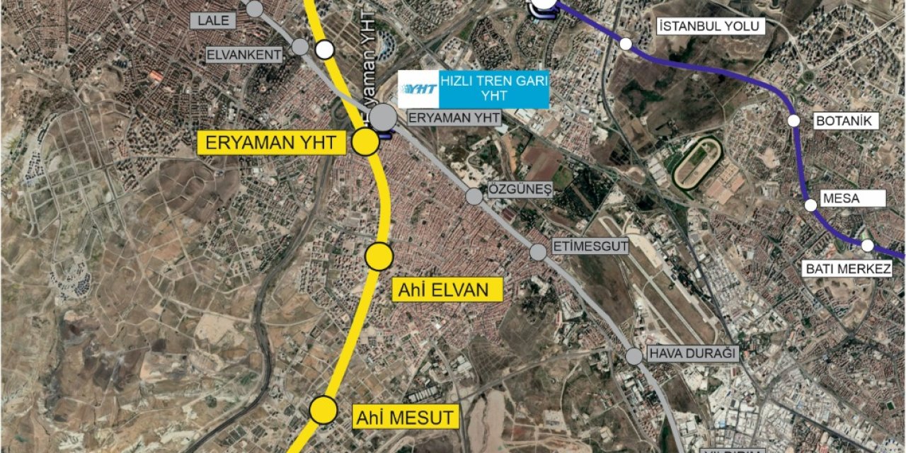 Ankara’nın İlk Ring Metro Hattı Olan Çayyolu-sincan Metro Hattı Projesi İçin İmzalar Atıldı