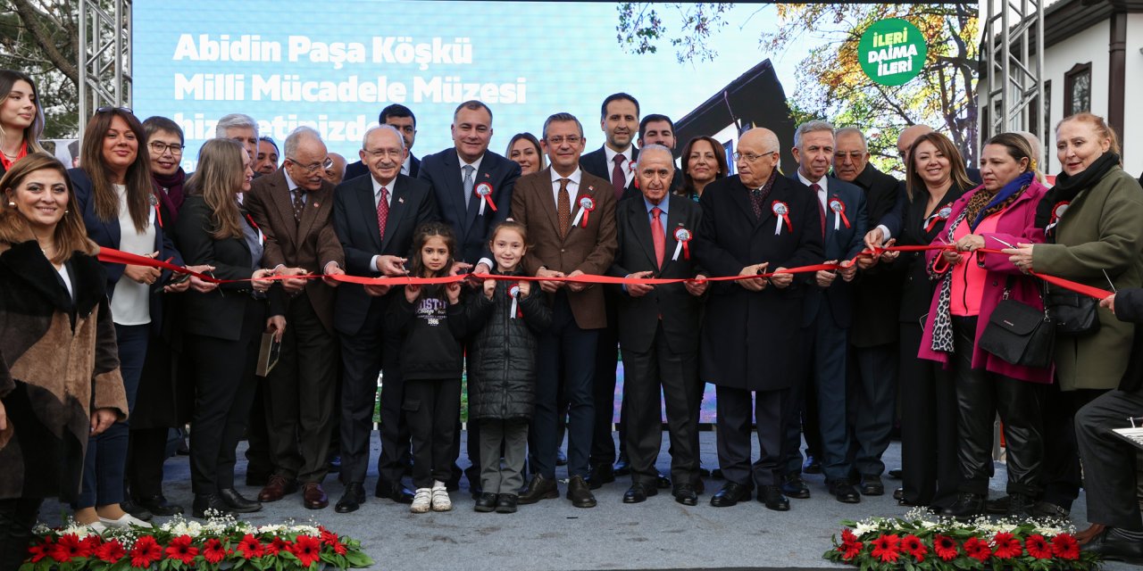 Ankara'da Bir İlk: Abidin Paşa Köşkü Milli Mücadele Müzesi Açıldı
