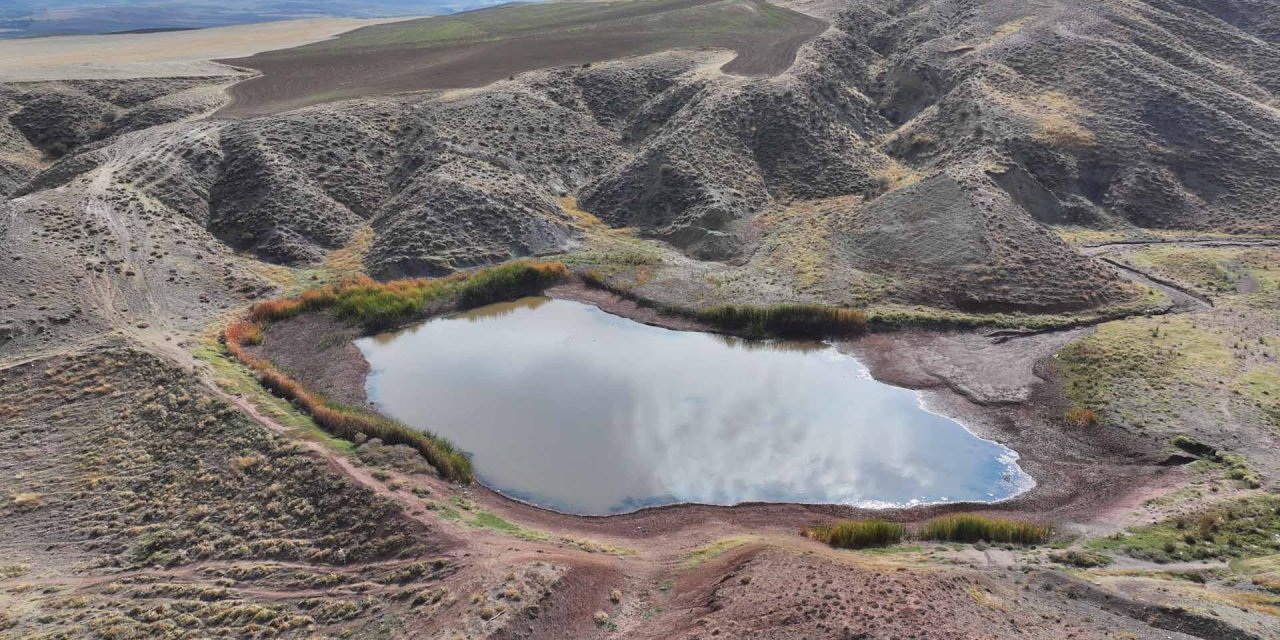 Ankara Büyükşehir Belediyesinden Hayvansal İçme Suyu Ve Tarımsal Sulama Göleti
