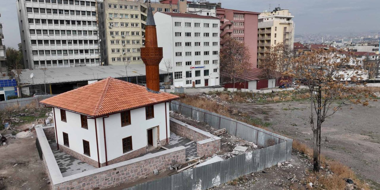 Ankara Büyükşehir Belediyesi Kent Tarihine Sahip Çıkıyor: Hamidiye Camisi Yeniden Ayağa Kaldırılıyor