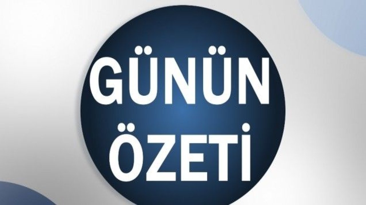 Günün özeti / 30-10-2019