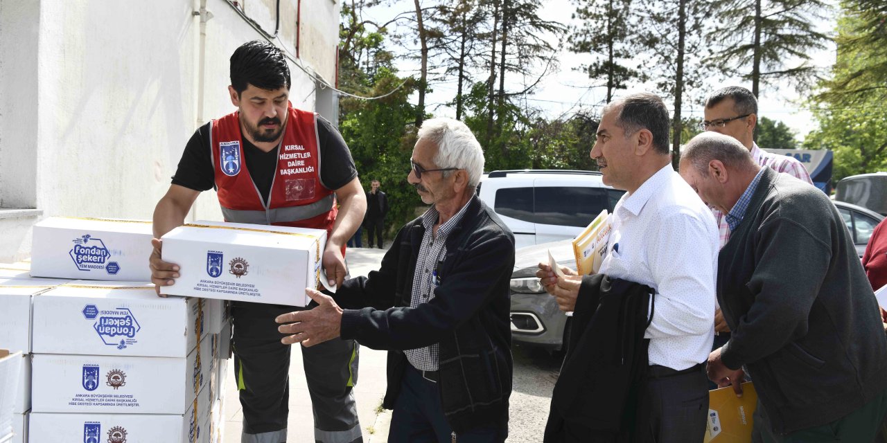 Ankaralı Arıcılara Müjde! Fondan Arı Yemi Desteği Başladı...