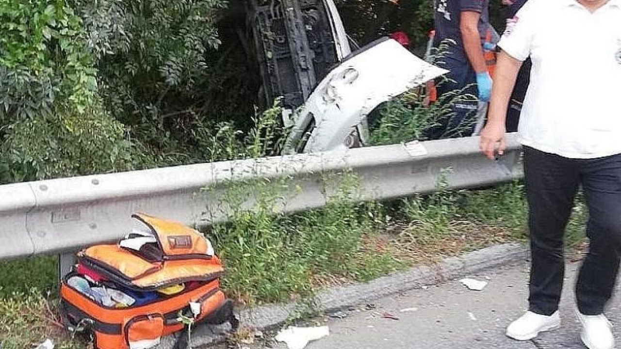 Anadolu Otoyolu'nda trafik kazası: 1 ölü, 9 yaralı