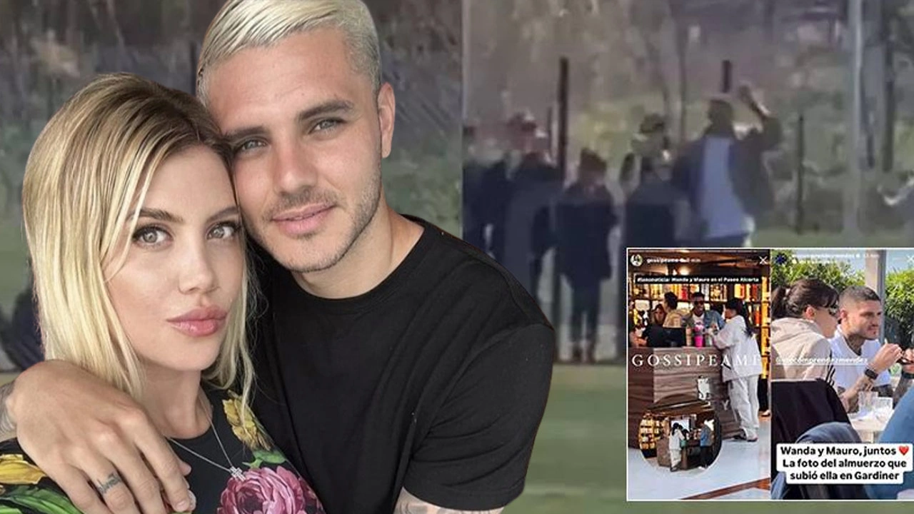 Mauro Icardi ve Wanda Nara Barıştı Mı? Tekrardan Birlikte Görüntülendiler! Galatasaray Taraftarı Heyecanlandı!