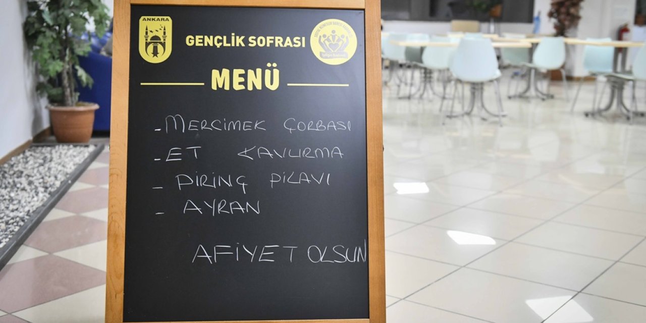 Ankaralı Öğrencilere Ücretsiz Sıcak Yemek! Gençlik Sofrası Ücretsiz Yemek Nerede?