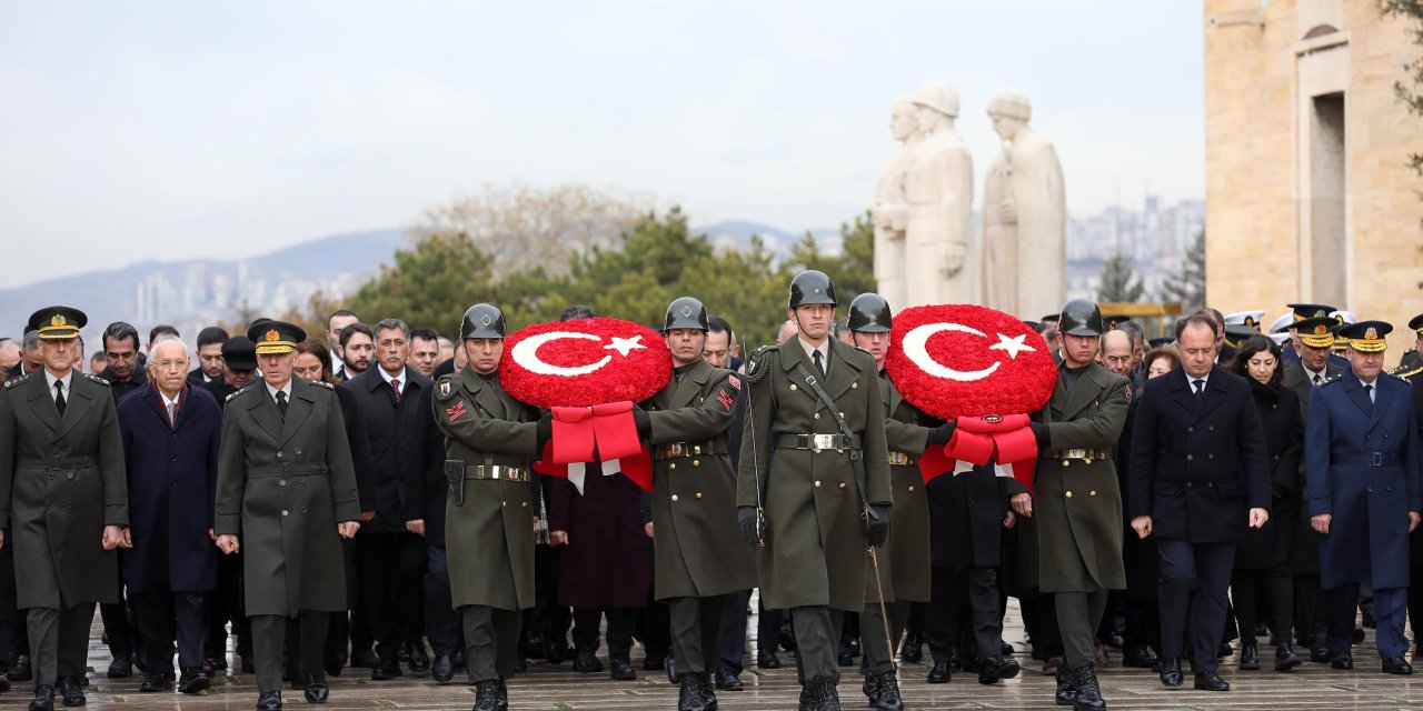 İsmet İnönü Ankara'da Mezarı Başında Anıldı - Ankara Haberleri