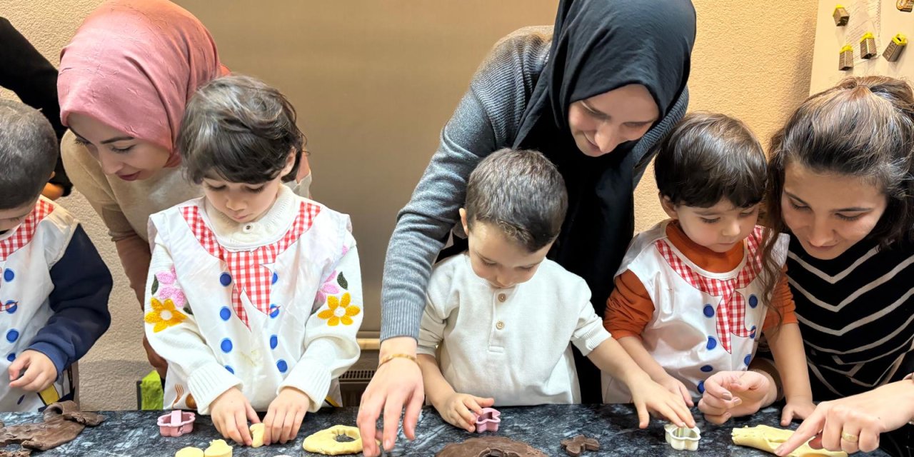 Bebek Kütüphanesi Miniklerinden Lezzetli Kurabiyeler -Ankara haberleri