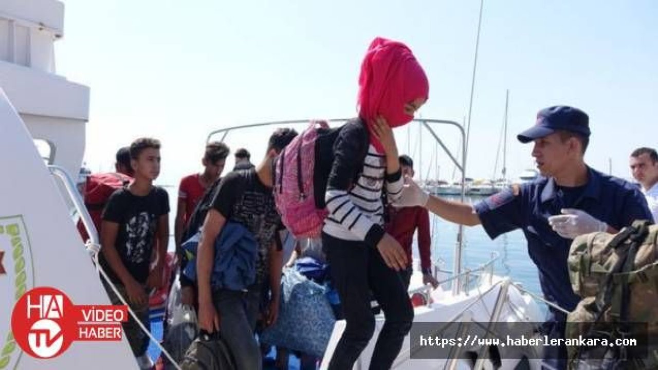 Balıkesir'de 36 düzensiz göçmen yakalandı