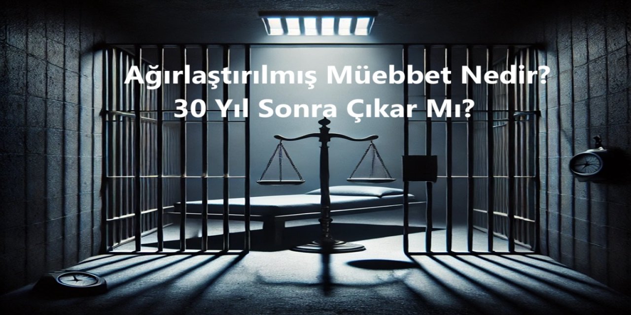 Ağırlaştırılmış Müebbet Nedir? 30 Yıl Sonra Çıkar Mı? Ceza Hukukunda  En Ağır Cezası mı?