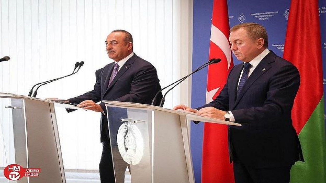 Çavuşoğlu: “Belarus’un Dünya Ticaret Örgütü üyeliğini güçlü bir şekilde destekliyoruz”