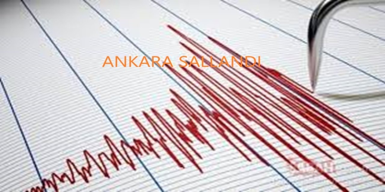 Son Dakika: Ankara'da Deprem! 3.5 Sallandı... Yenimahalle, Çankaya, Keçiören! Korku Yarattı