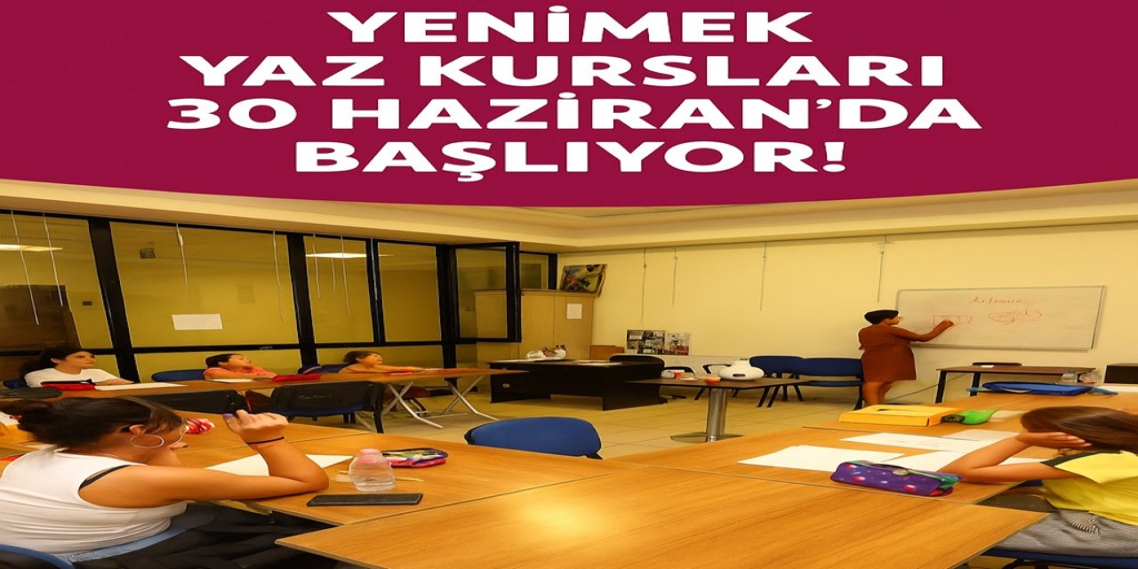 Yenimahalle’de Çocuklar İçin Yaz Kursları Başlıyor! Ankara Haber