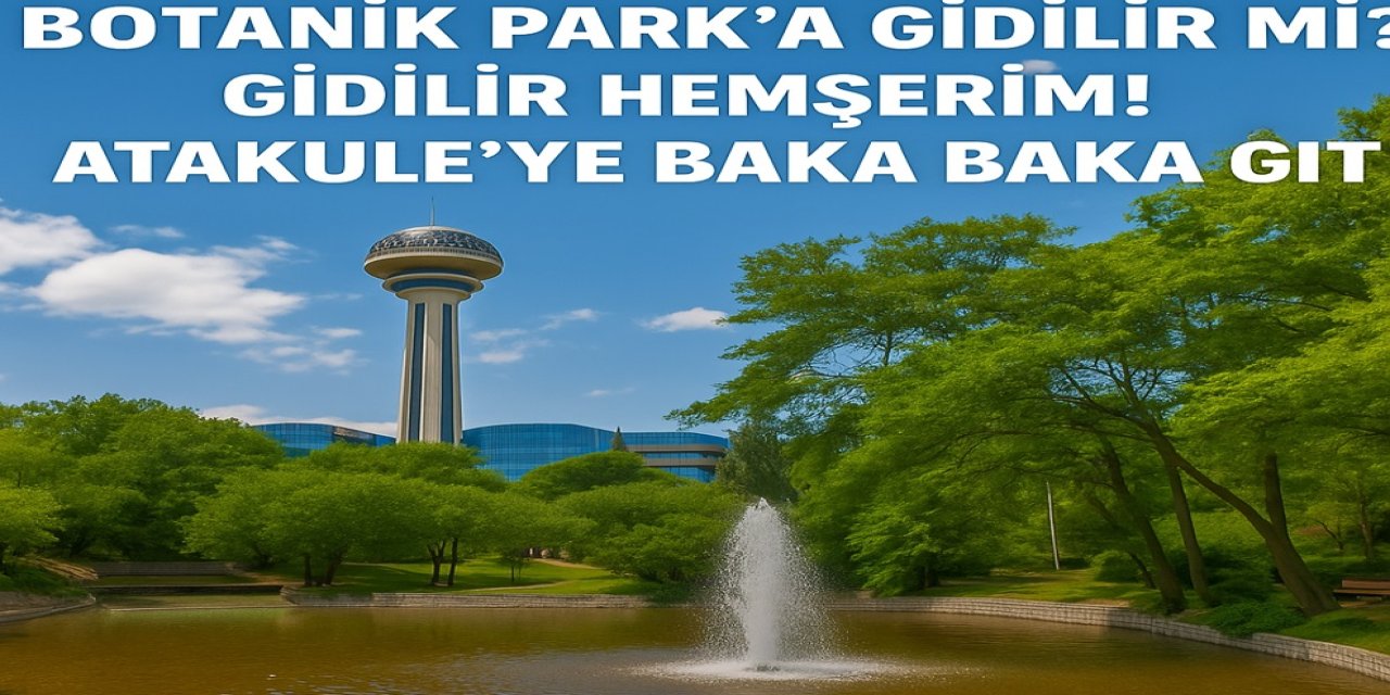 Angara’nın Ciğerleri: Botanik Park’a Gidilir mi? Gidilir Hemşerim! Atakule'ye Baka Baka Git!
