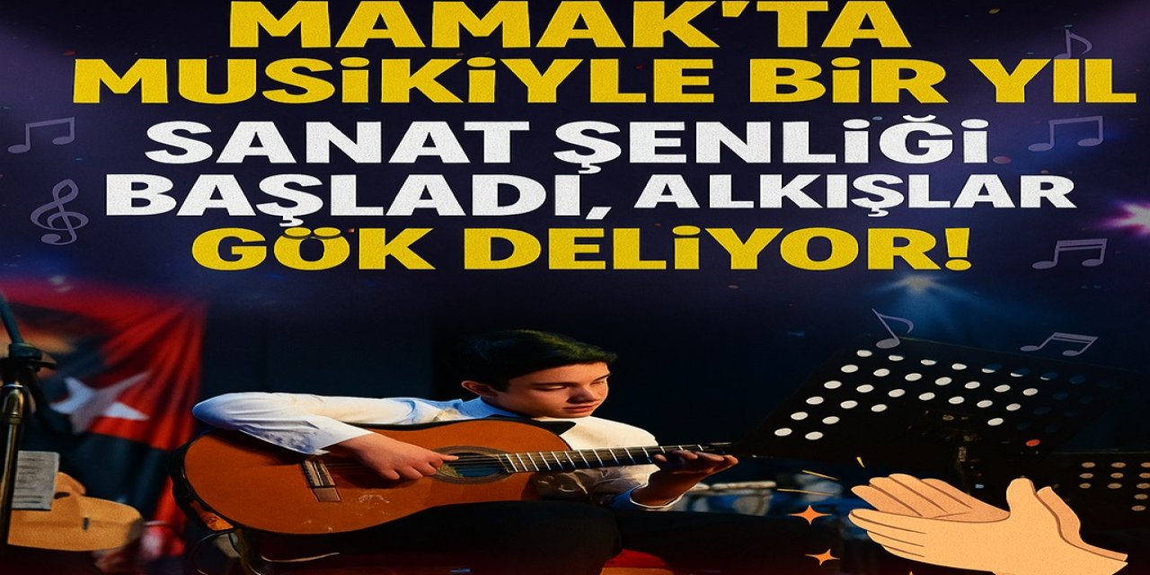 Mamak’ta Musikiyle Bir Yıl: Sanat Şenliği Başladı, Alkışlar Gök Deliyor... Yok Artık!