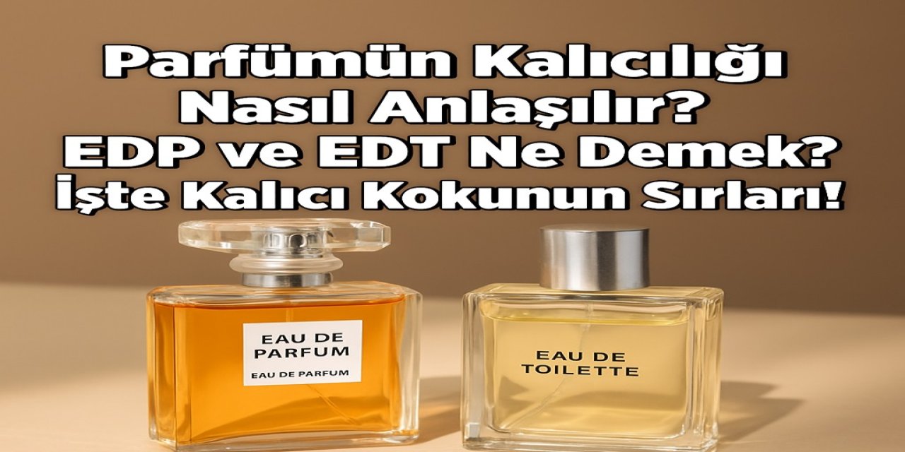 Parfümün Kalıcılığı Nasıl Anlaşılır? EDP ve EDT Ne Demek? İşte Kalıcı Kokunun Sırları!