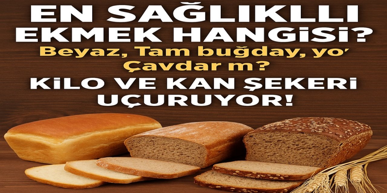 En Sağlıklı Ekmek Hangisi? Beyaz, Tam Buğday, Yoksa Çavdar mı? Kilo ve Kan Şekerini Uçuruyor!