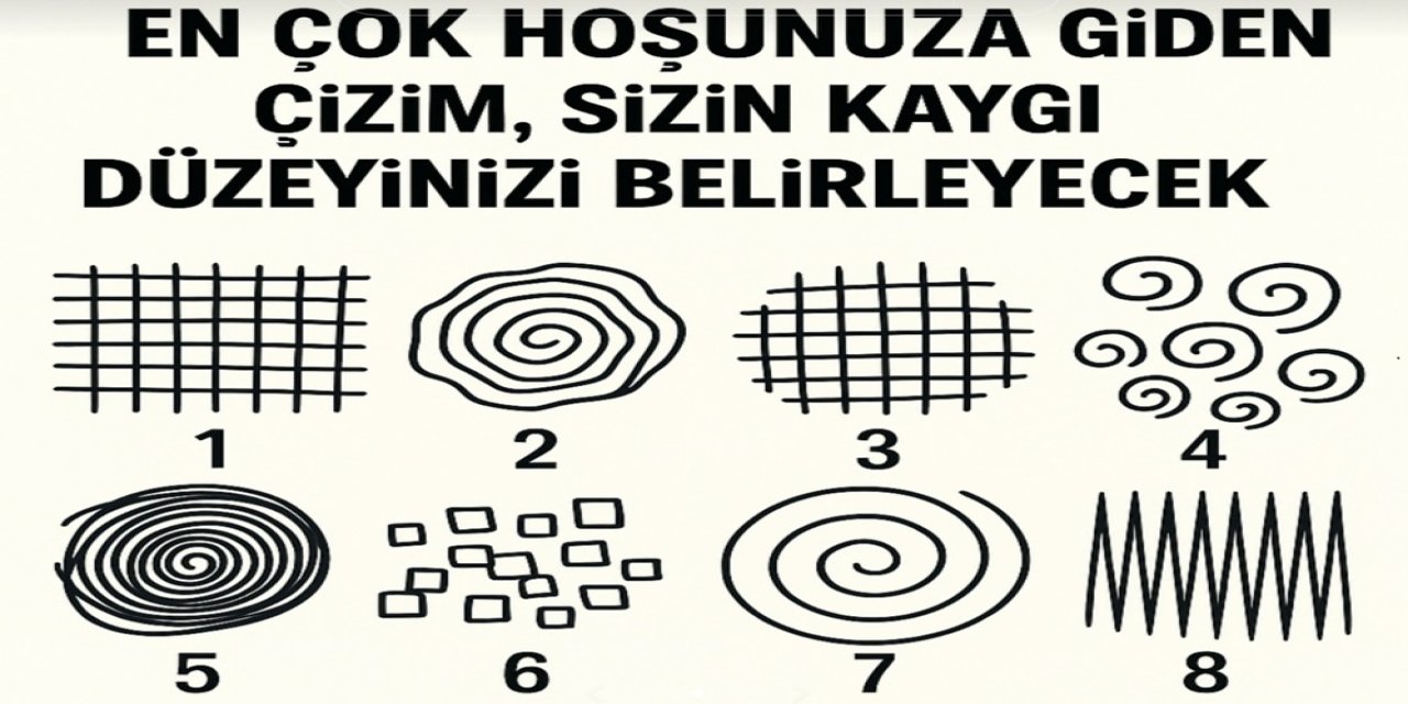 Bu Şekillere Dikkat! Siz Ne Gördünüz... Kaygı Durumun Ne? O Şekil Stres Patlaması Yaşıyor!