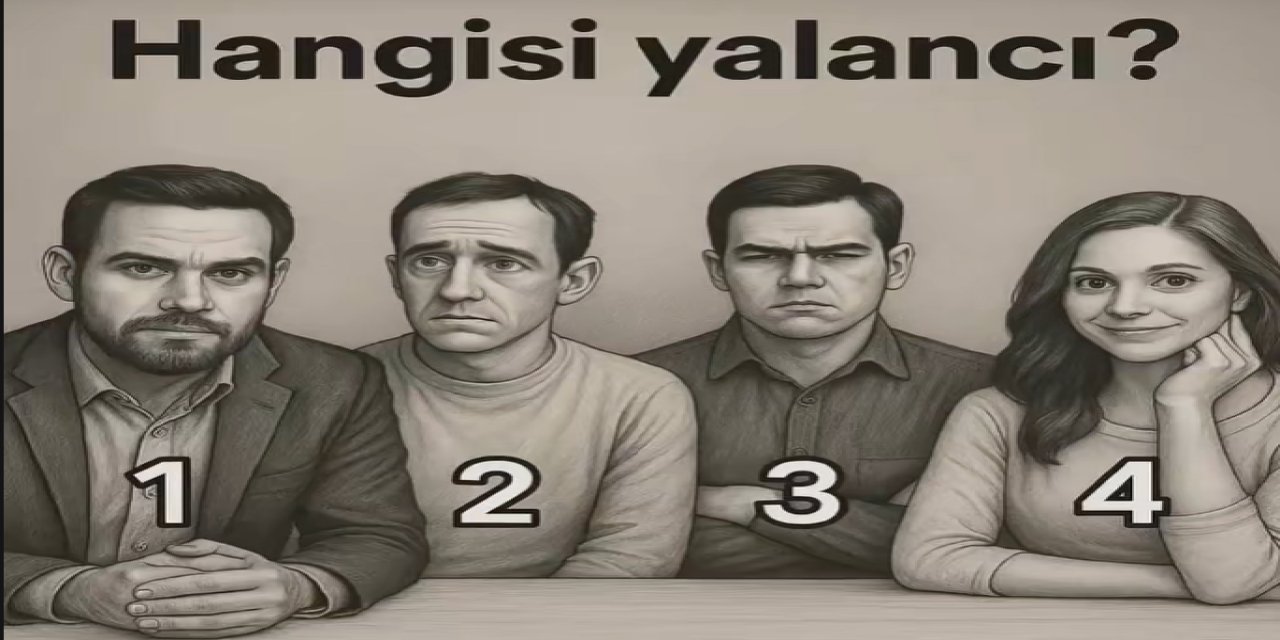 Hangisi Yalancı? Görsel Zeka Testi Sosyal Medyayı Salladı... Sizce Kim?