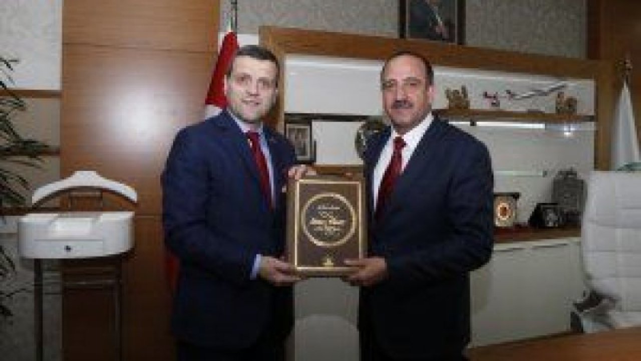 Prof. Dr. Musa Yıldız'dan Başkan Duruay'a ziyaret