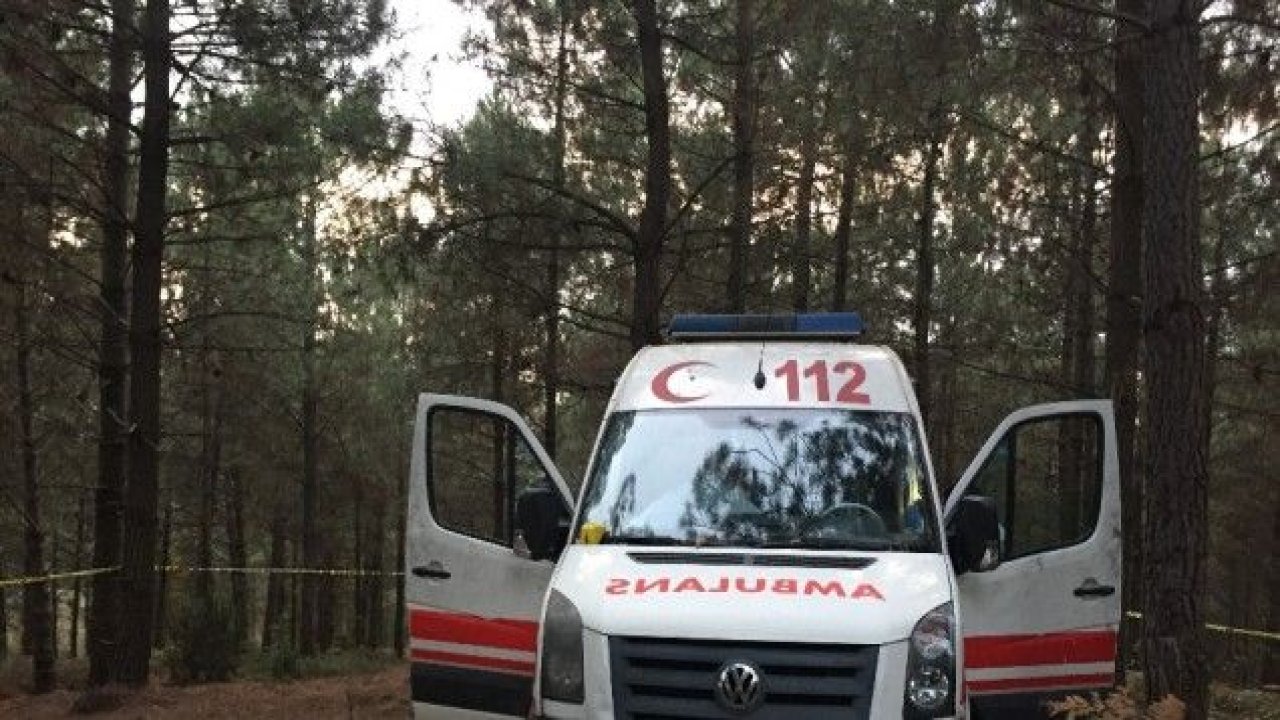 Çalınan ambulans incelemelerin ardından olay yerinden kaldırıldı