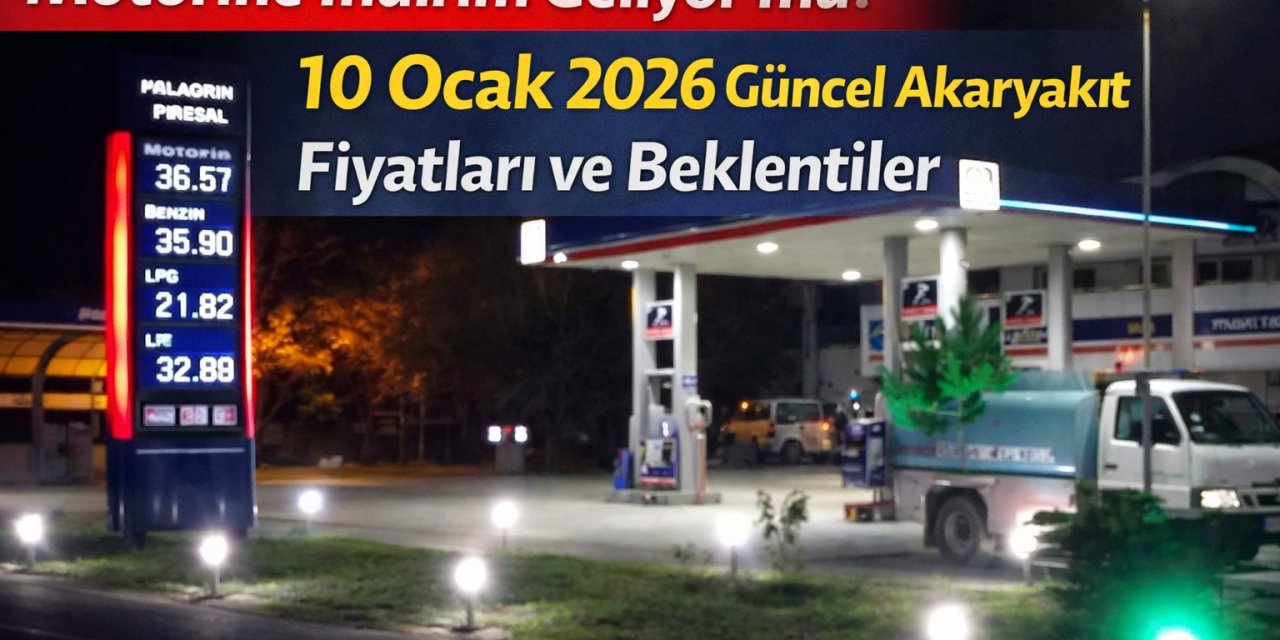 Motorine İndirim Geliyor mu? 10 Ocak 2026 Güncel Akaryakıt Fiyatları ve Beklentiler