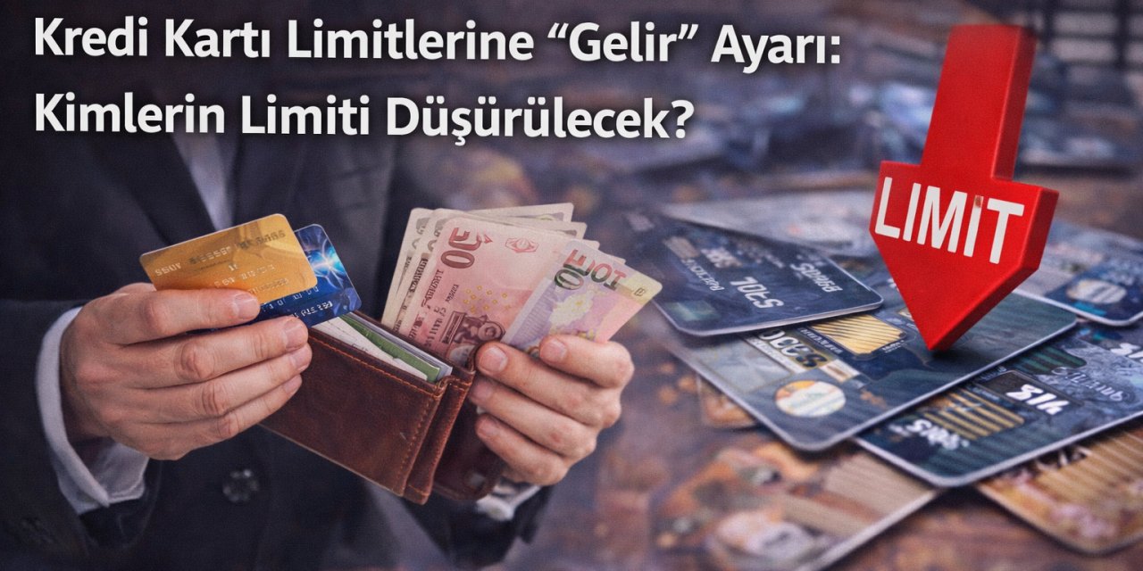 Gece Yarısı Kararı Cüzdanları Boşaltacak! Kredi Kartı Limitlerine "Gelir" Ayarı: Kimlerin Limiti Düşürülecek?