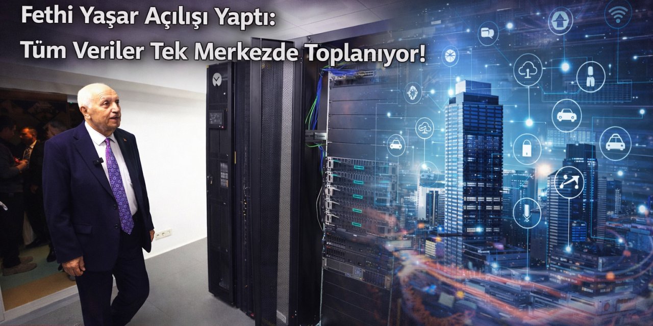 Yenimahalle’de "Akıllı Kent" Çağı Başladı! Fethi Yaşar Açılışı Yaptı: Tüm Veriler Tek Merkezde Toplanıyor!