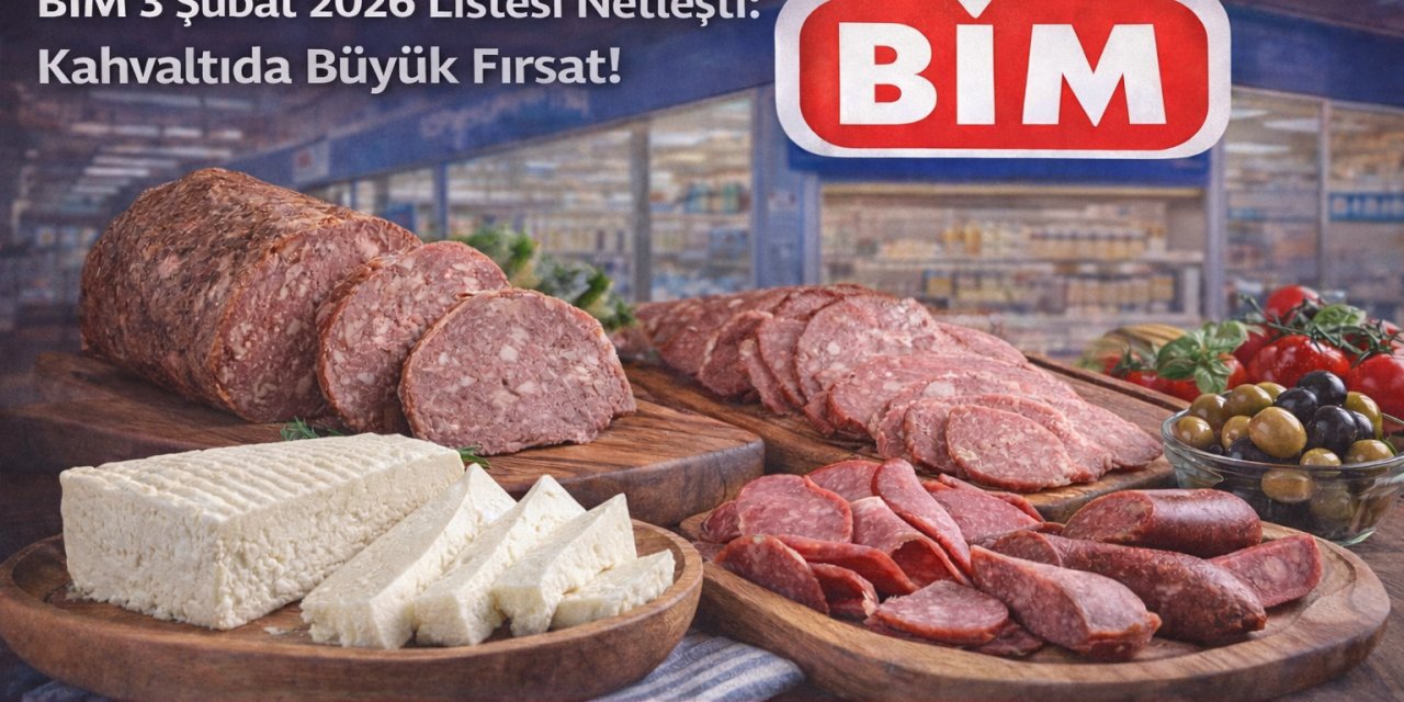 Peynir, Kavurma ve Şarküteride Dev İndirim! BİM 3 Şubat 2026 Listesi Netleşti: Kahvaltıda Büyük Fırsat!