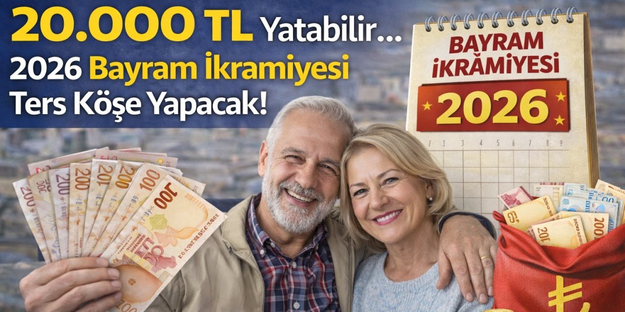 Emekliye "Tam Maaş" İkramiyesi! 20.000 TL Yatabilir... 2026 Bayram İkramiyesi Ters Köşe Yapacak!