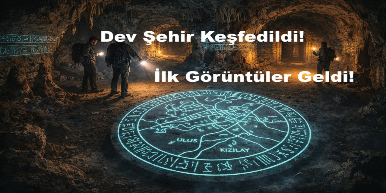 Ankara'nın Altında Dev Şehir Keşfedildi! Kızılay ile Ulus'u Birbirine Bağlayan Kayıp Tüneller