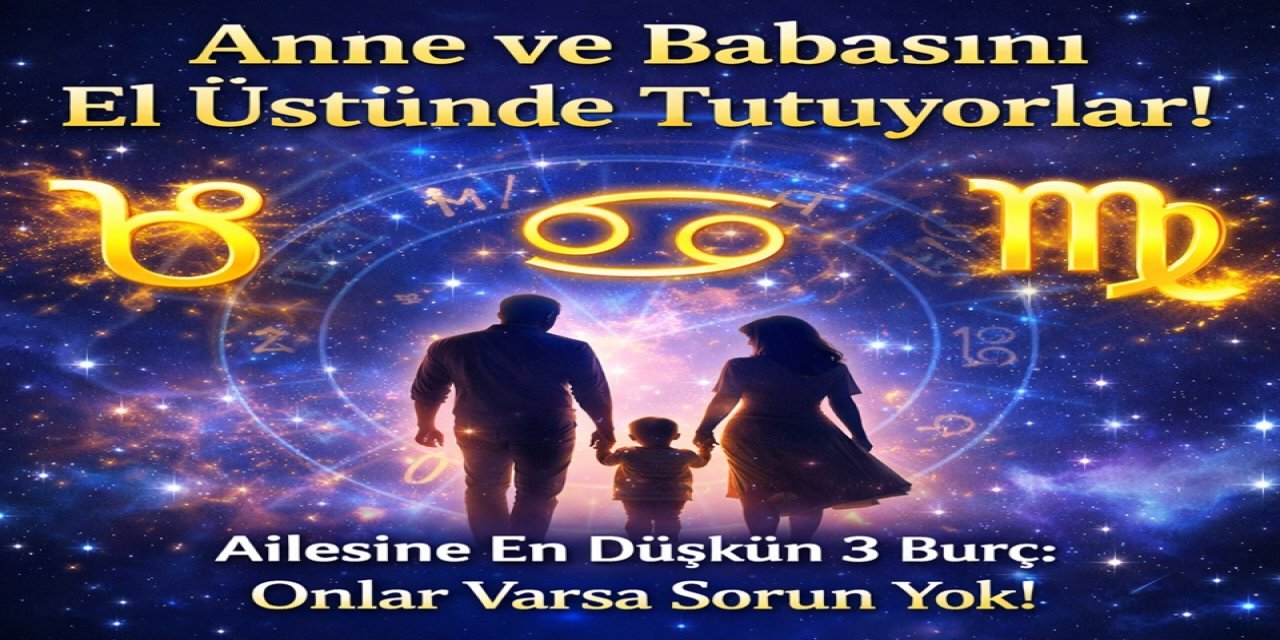 Anne ve Babasını El Üstünde Tutuyorlar! Ailesine En Düşkün 3 Burç: Onlar Varsa Sorun Yok!