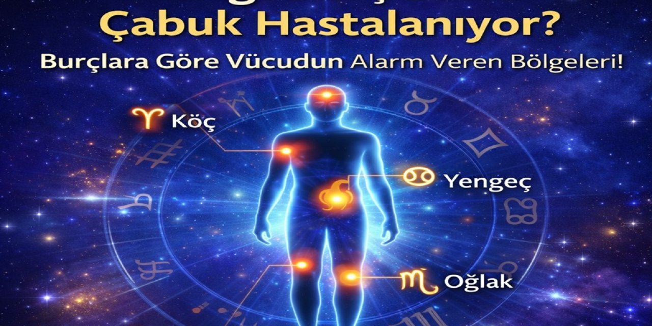Hangi Burç Daha Çabuk Hastalanıyor? İşte Burçlara Göre Vücudun Alarm Veren Bölgeleri!