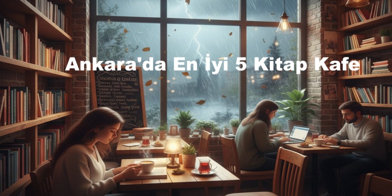 Ankara'da Bu Hafta Sonu: Fırtınadan Kaçıp Sığınabileceğiniz En İyi 5 Kitap Kafeyi Açıklıyoruz!
