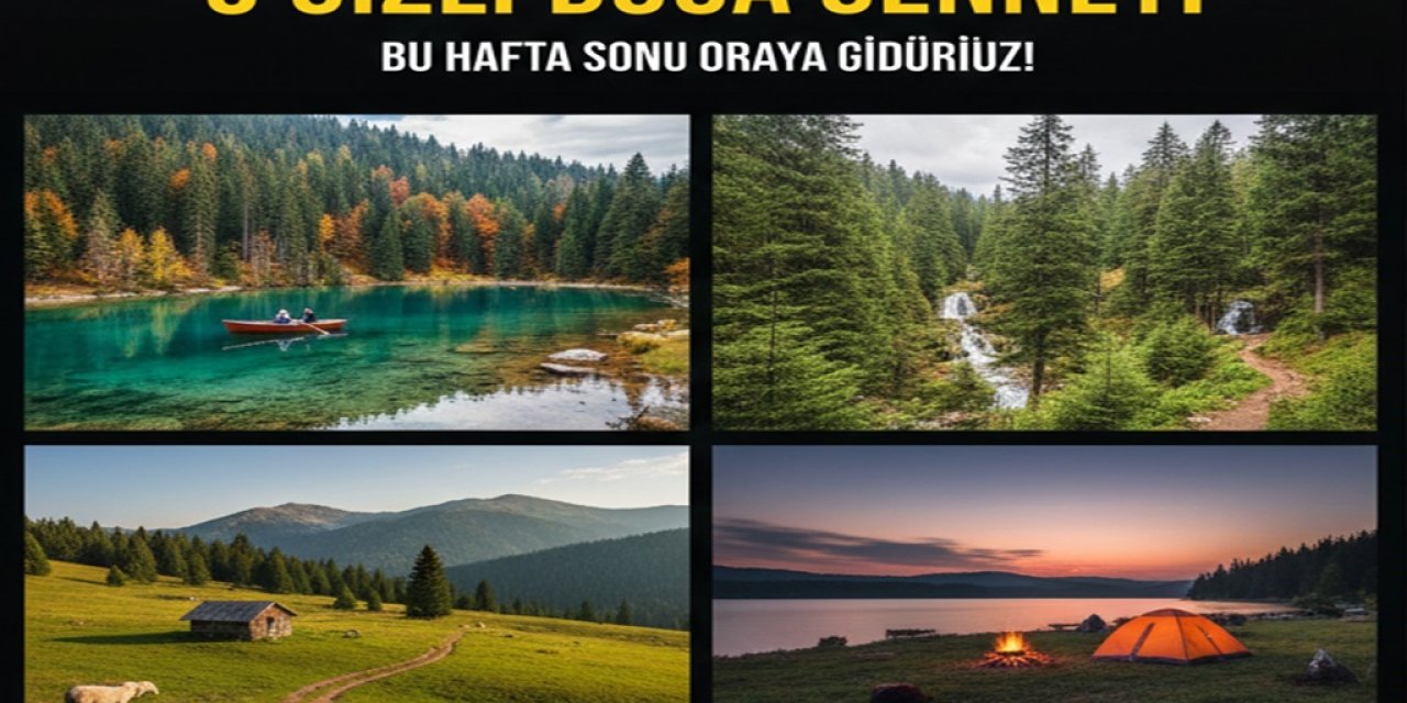 Ankara’dan Sadece 2 Saat! Şehrin Gürültüsünü Unutturan 5 Gizli Doğa Cenneti: Bu Hafta Sonu Oraya Gidiyoruz!