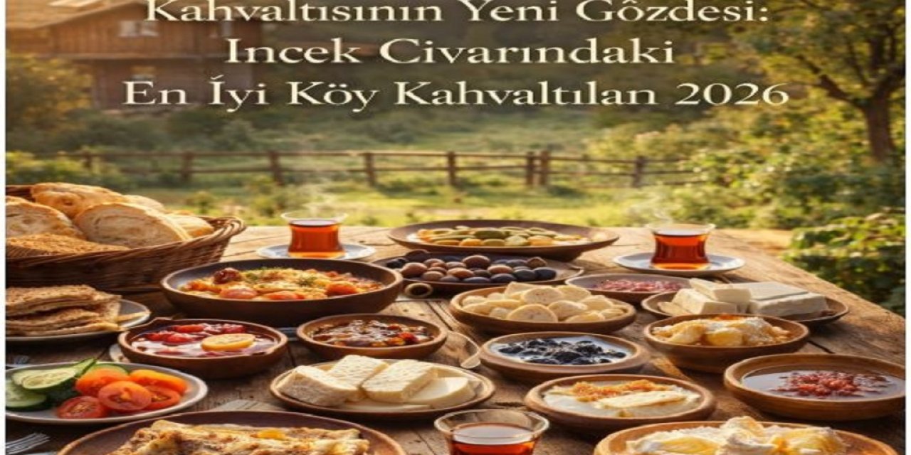Ankara'da Hafta Sonu Kahvaltısının Yeni Gözdesi: İncek Civarındaki En İyi Köy Kahvaltıları 2026