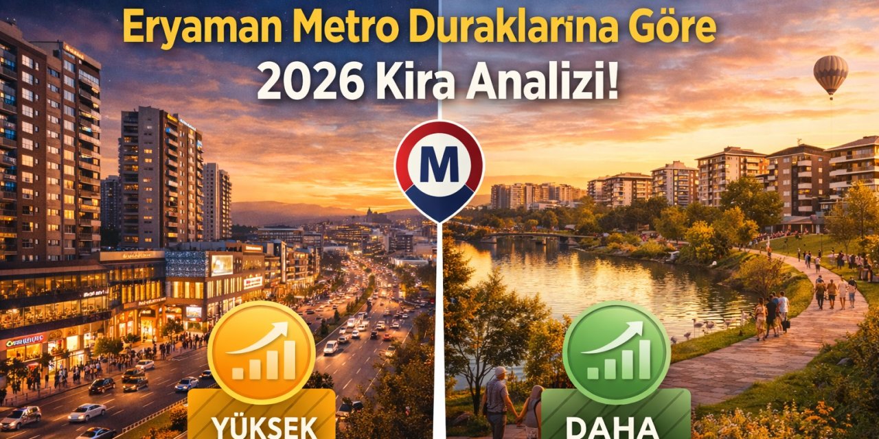 Metromall'e mi Komşu, Göksu'ya mı? Eryaman Metro Duraklarına Göre 2026 Kira Analizi!