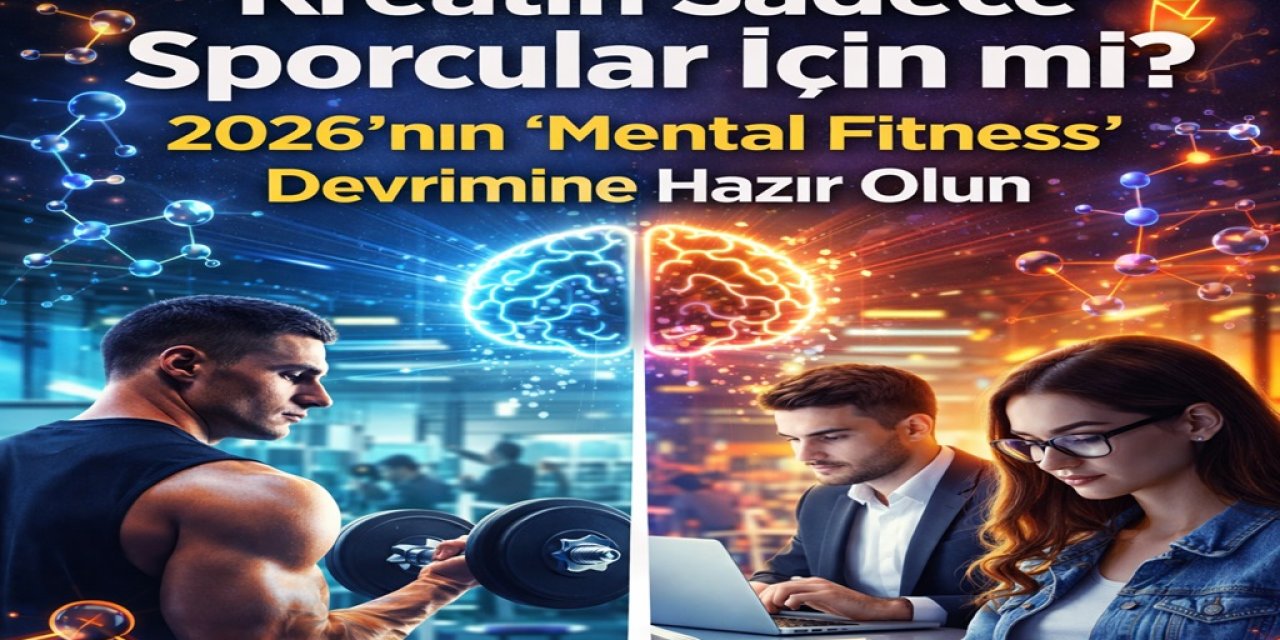 Kreatin Sadece Sporcular İçin mi? 2026’nın 'Mental Fitness' Devrimine Hazır Olun