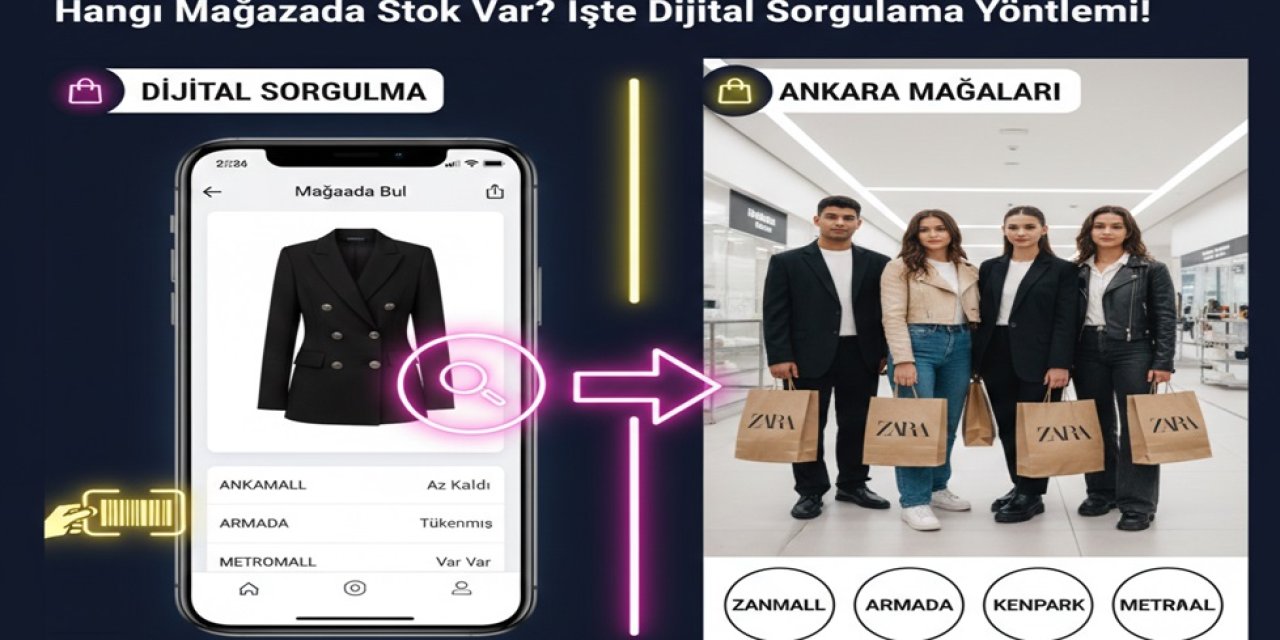 Zara Ankara'da Stok Avı: Hangi Mağazada Stok Var? İşte Dijital Sorgulama Yöntemleri!