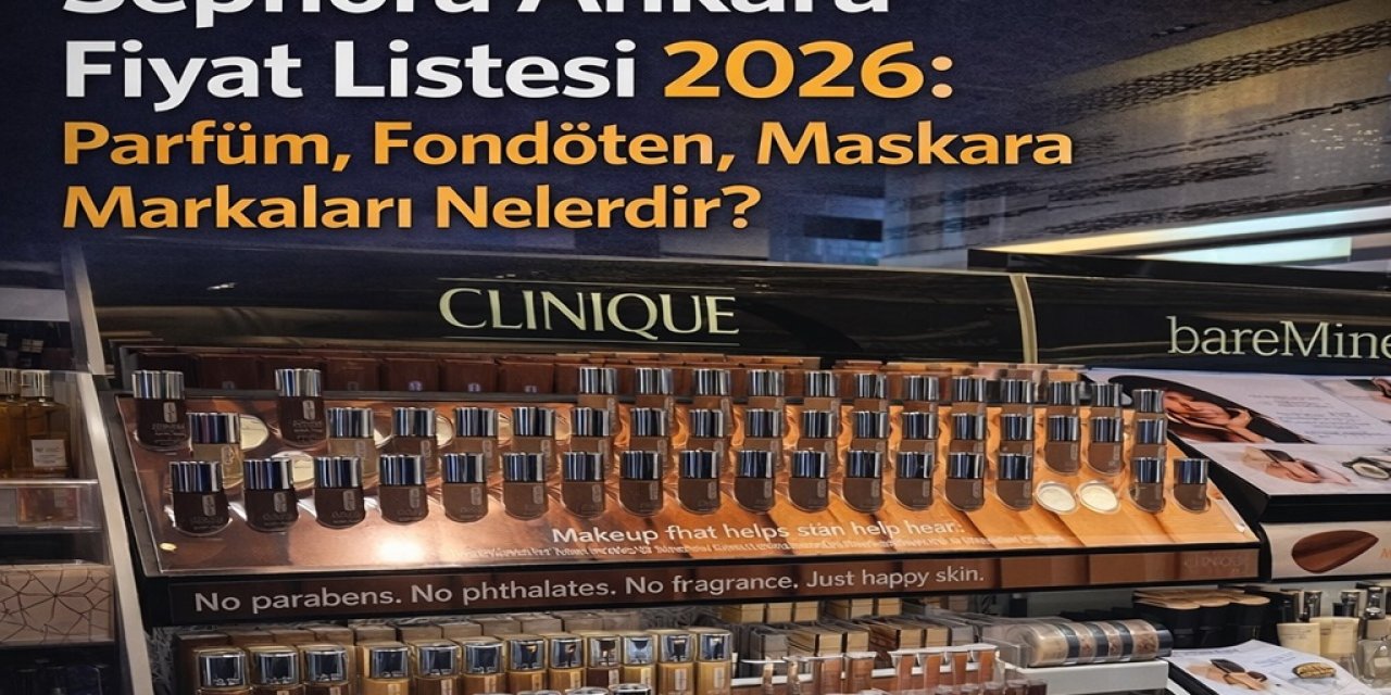 Sephora Ankara Fiyat Listesi 2026: Parfüm, Fondöten, Maskara Markaları Nelerdir?