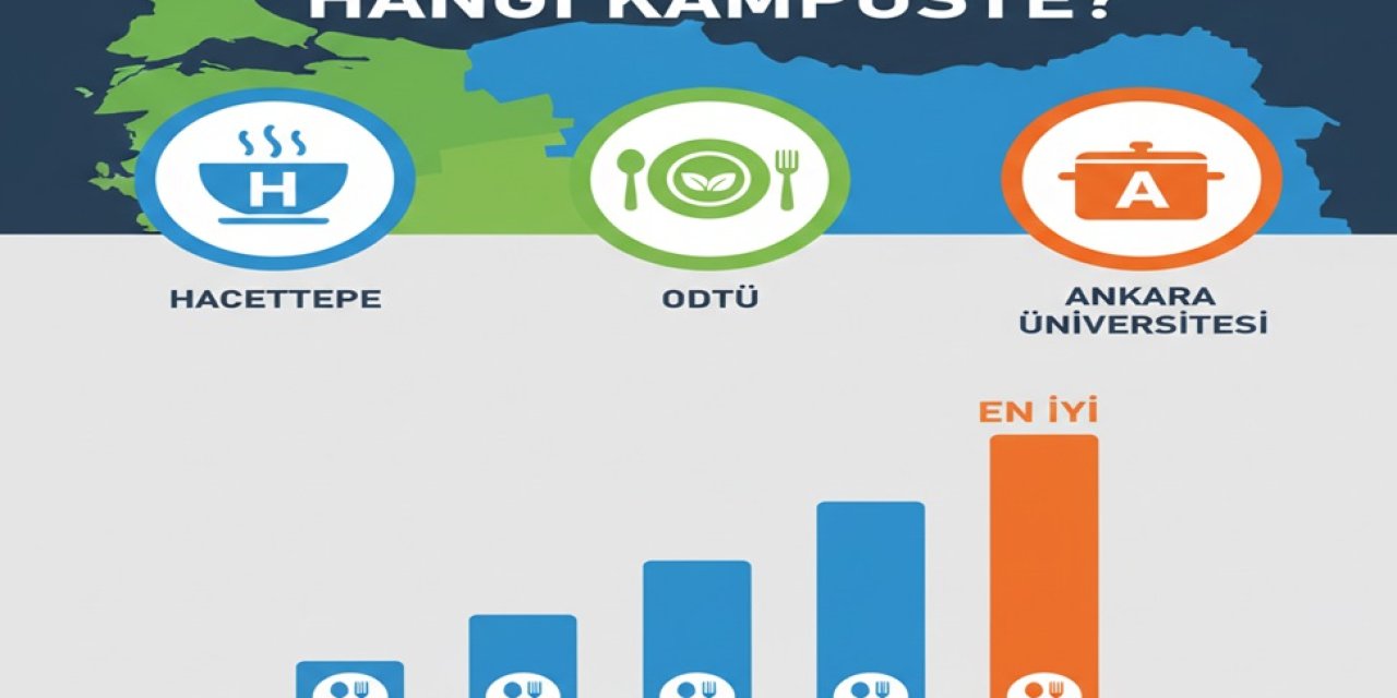 Ankara'da En İyi Yemek Hangi Kampüste? ODTÜ, Hacettepe ve Ankara Üniversitesi... Öğrenciler Oyladı...