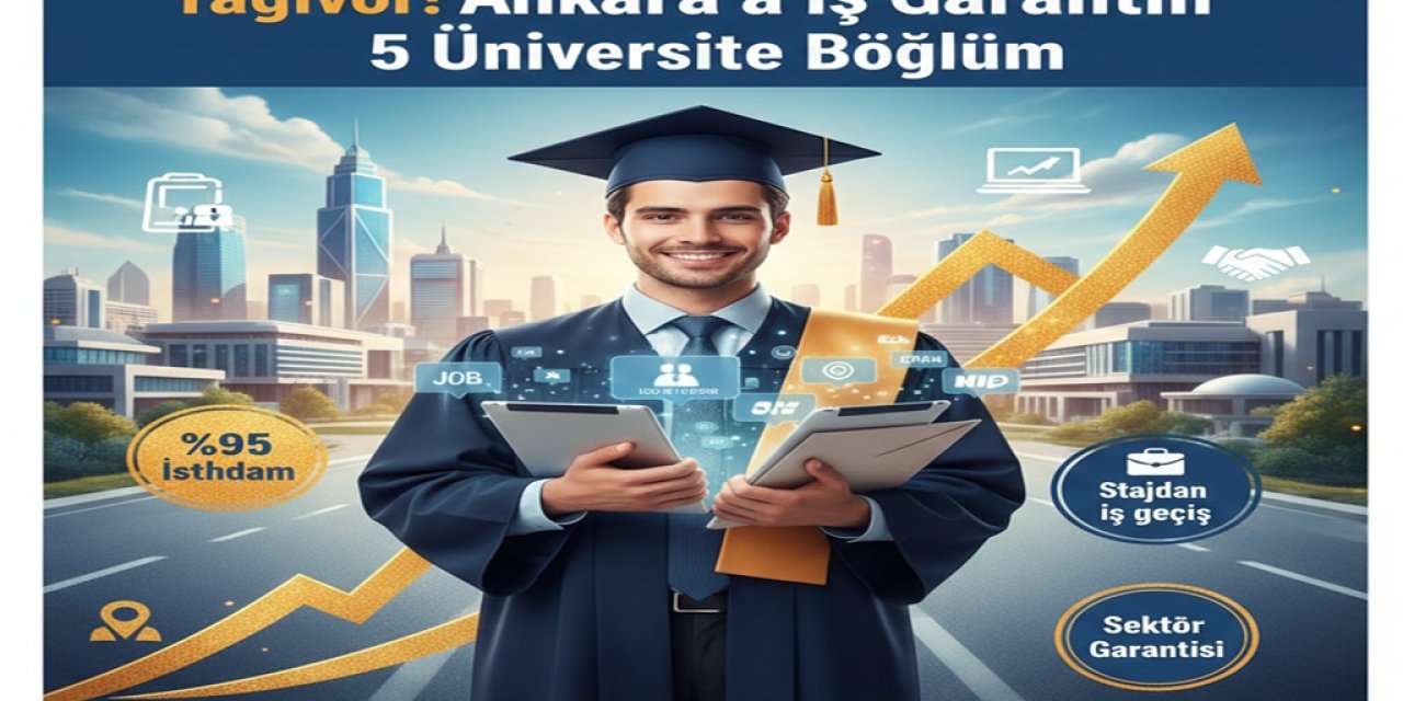 Diplomayı Almadan İş Teklifi Yağıyor! Ankara’da İş Garantili 5 Üniversite Bölümü