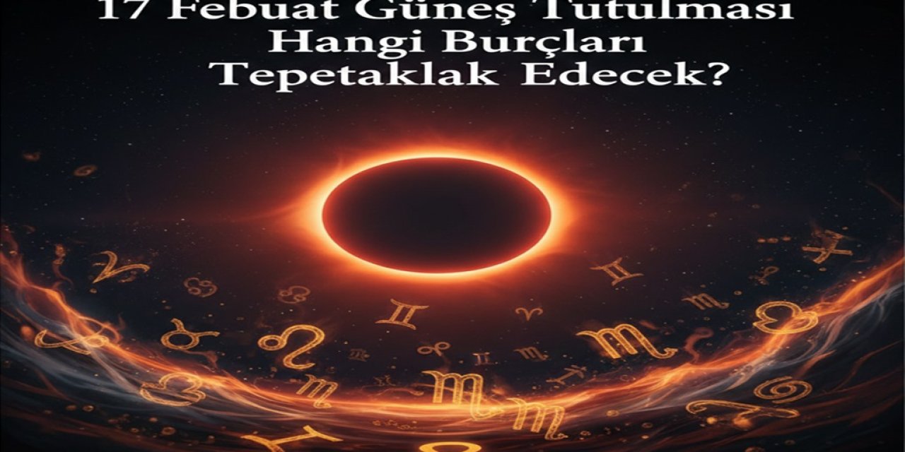 Ateş Çemberi Geliyor! 17 Şubat Güneş Tutulması Hangi Burçları Tepetaklak Edecek?